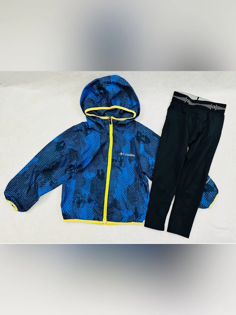 Columbia Boys Light Jacket Size 4-5 Years & Gap Fit Pants Excellent Condition